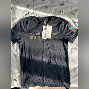 Men’s Black Graphic Crewneck T-Shirt